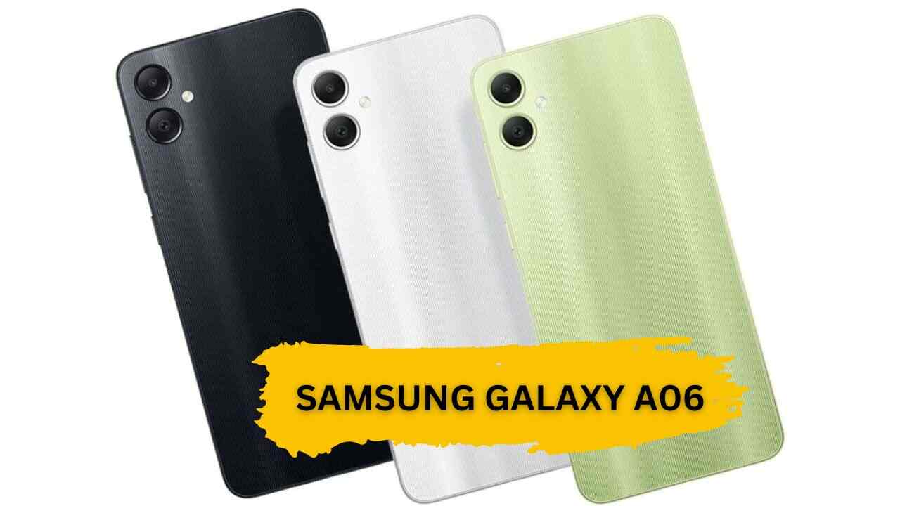 SAMSUNG GALAXY A06 hindi